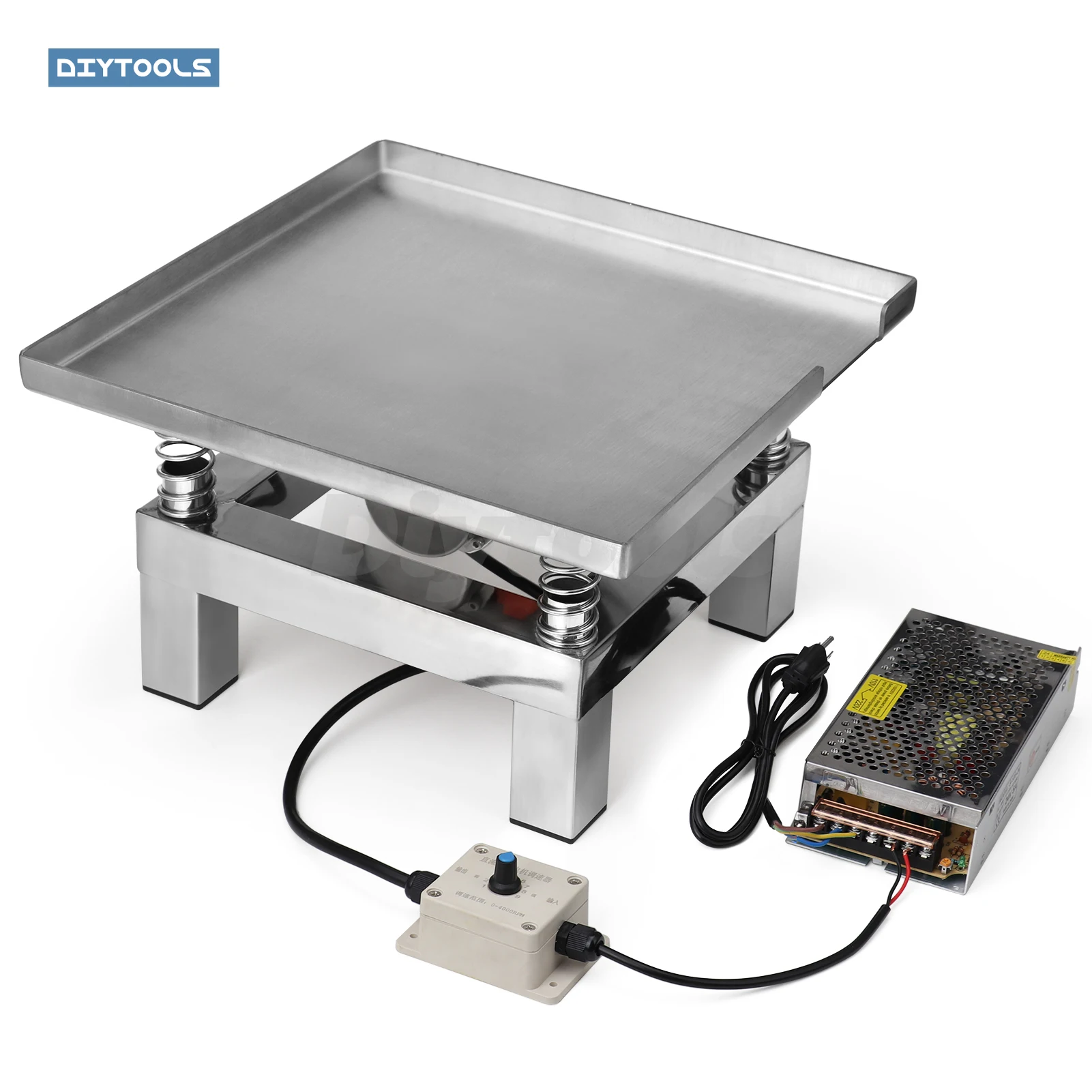 35*35 cm Concrete Vibrating Stainless Steel Mini Vibration Test Bench B Vibration Platform for L Construction Cement
