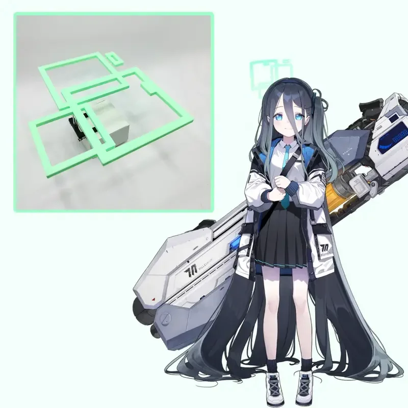 

FC6Anime Blue Archive Tenndou Arisu Headgear Cos Hairpin Jewelry Cosplay Hairpin Accessory Props Comic Con Gifts Girls@FC8！