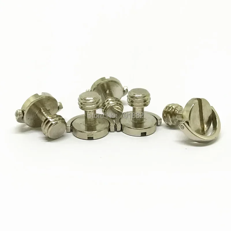 Adattatore per vite da 3/8 pollici vite ad anello in metallo di precisione C per treppiede per fotocamera accessori per Studio fotografico vite per treppiede