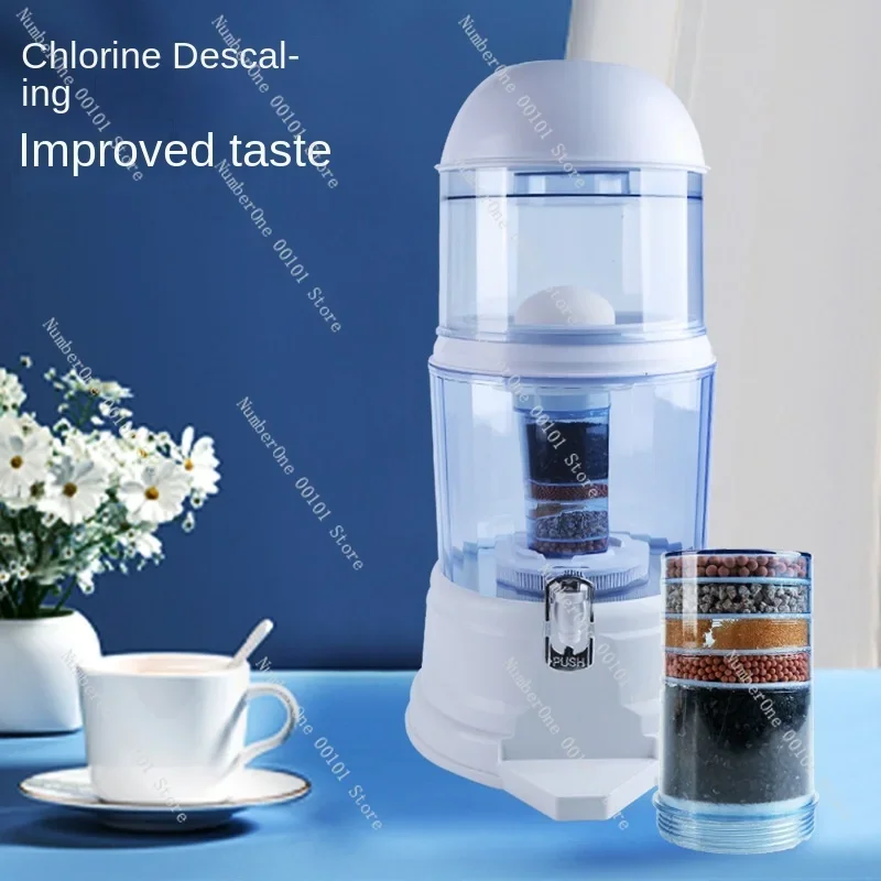 Water Pitcher Kitchen Household 16L Purifier Activated Carbon Water Filter Pitcher Water Filter