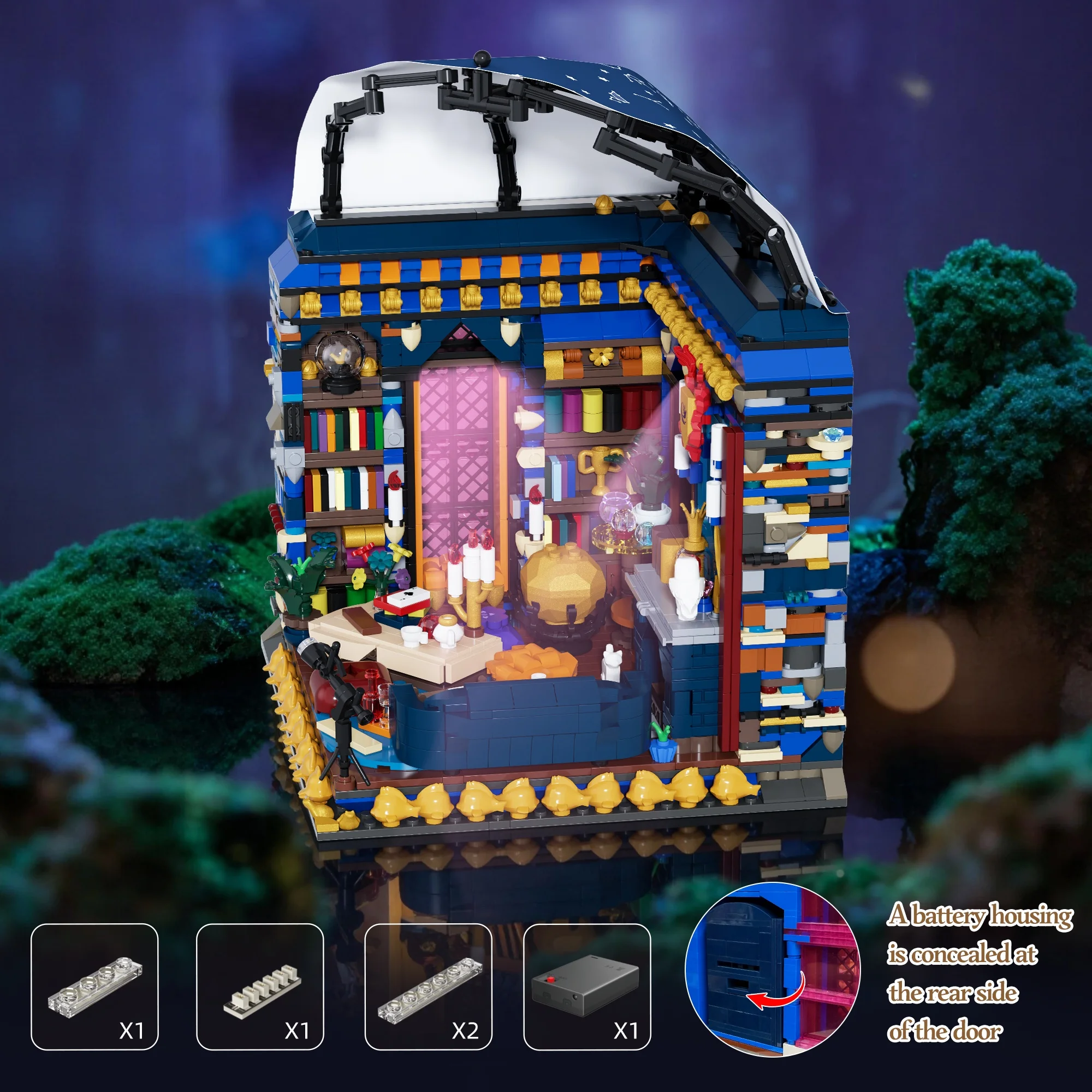 2163pcs Common Room House Building Blocks Creative Movie Scene Street View Modular Construction Bricks Toys for Adults Gifts