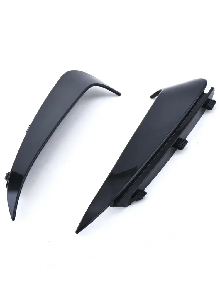 For Mercedes Benz C Class W205 C205 S205 A205 Carbon Fiber Rear Canard Flaps AMG Coupe Sedan Wagon Cabriolet Gloss Black Parts