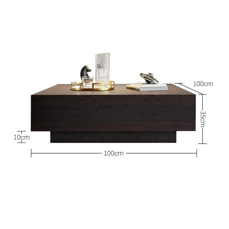 hh-Italian Vintage Coffee Tables Modern Luxury Storage Nordic Side Table Display Trendy Mesa De Centro Living Room Furniture*