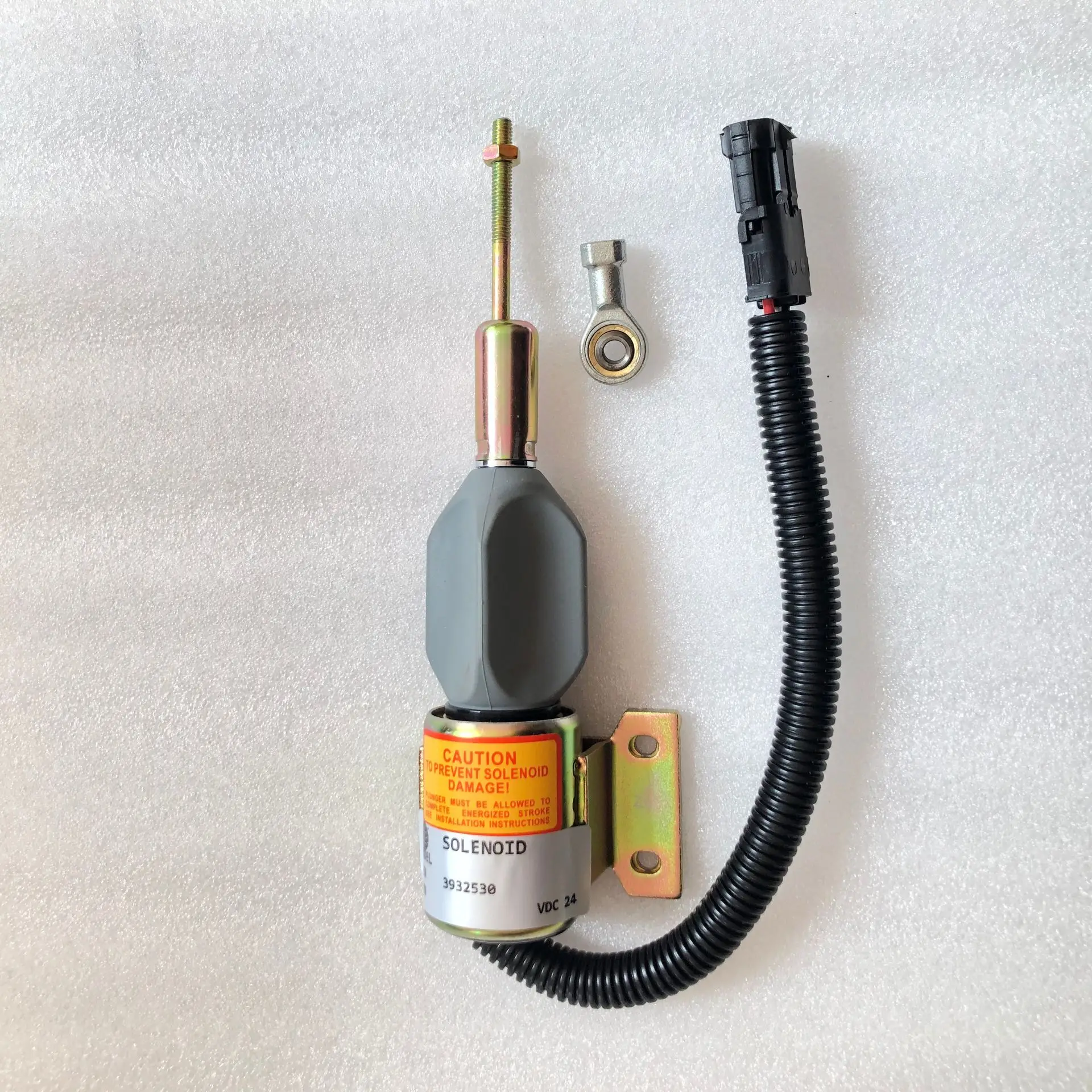 3932530 Cummins 4BT 6BT5.9용 디젤 엔진 차단 솔레노이드 24V SA-4756-24