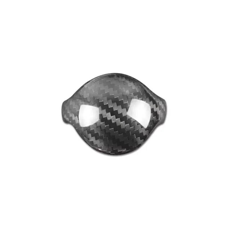 

ES N-YM-092 Carbon Fiber Car Interior Accessories Carbon Fiber Car Gear Shift Knob Sticker for Mustang Wholesale Prices
