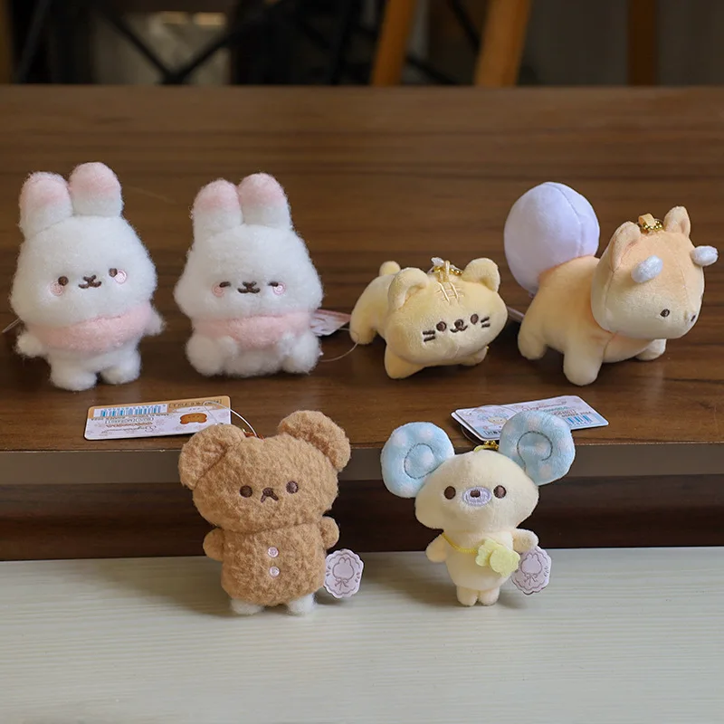 

Cute Little Rabbit, Little Bear, Little Mouse, 8-10 Cm Plush Pendant, Keychain Pendant, Soft Animal Gift, Plush Bag Pendant
