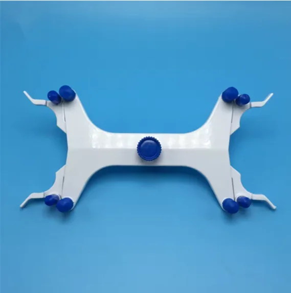 1pc-実験室用アルミニウム滴定ビュレットクランプダブルビュレット