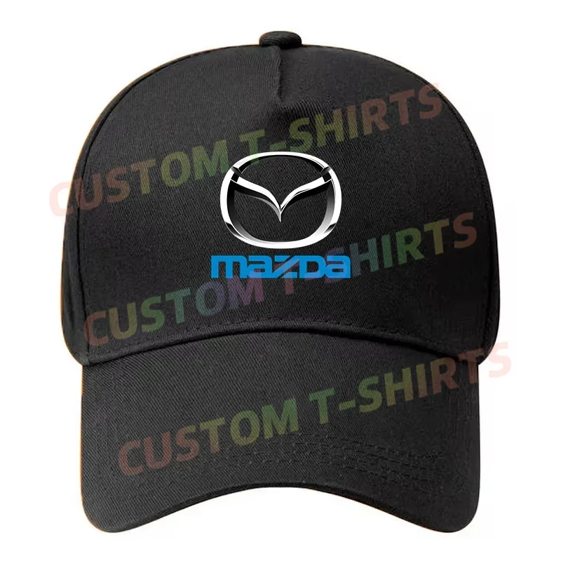 

Black Cap Mazda Car Racing Logo Baseball Cap Snapback Caps Casquette Hats Fitted Casual Gorras Hip Hop Dad Hats Unisex