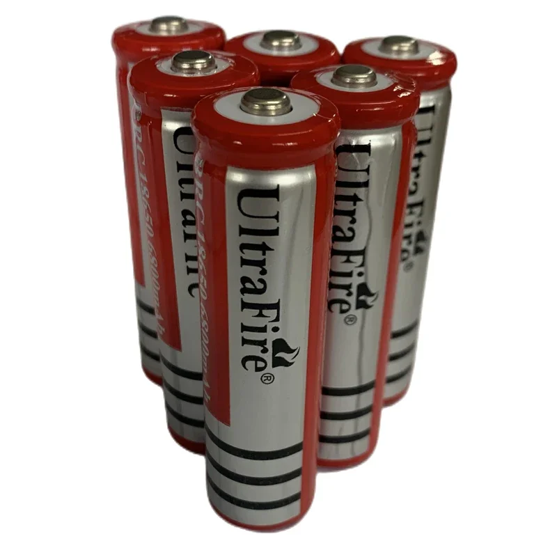 18650 Batterie 3,7 przeciwko 6800mAh Wiederaufladbare Liion Batterie Für Led Taschenlampe Batery Litio Batterie