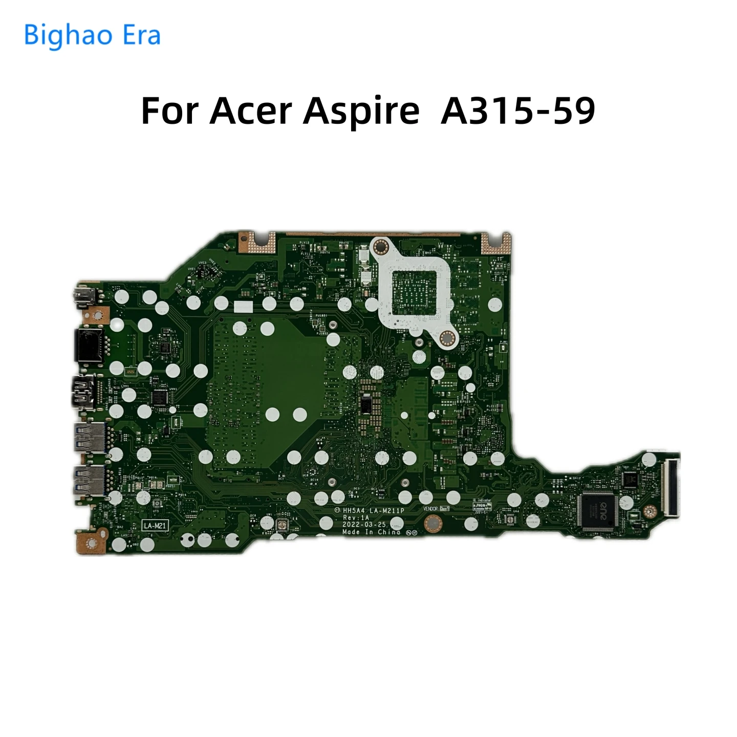 Imagem -02 - Placa-mãe Portátil para Acer Aspire Hh5a4 La-m211p A31559 I31215u I5-1235u I7-1255u Cpu Ddr4 Uma Nbk6t11001 Nb.k6t11.002