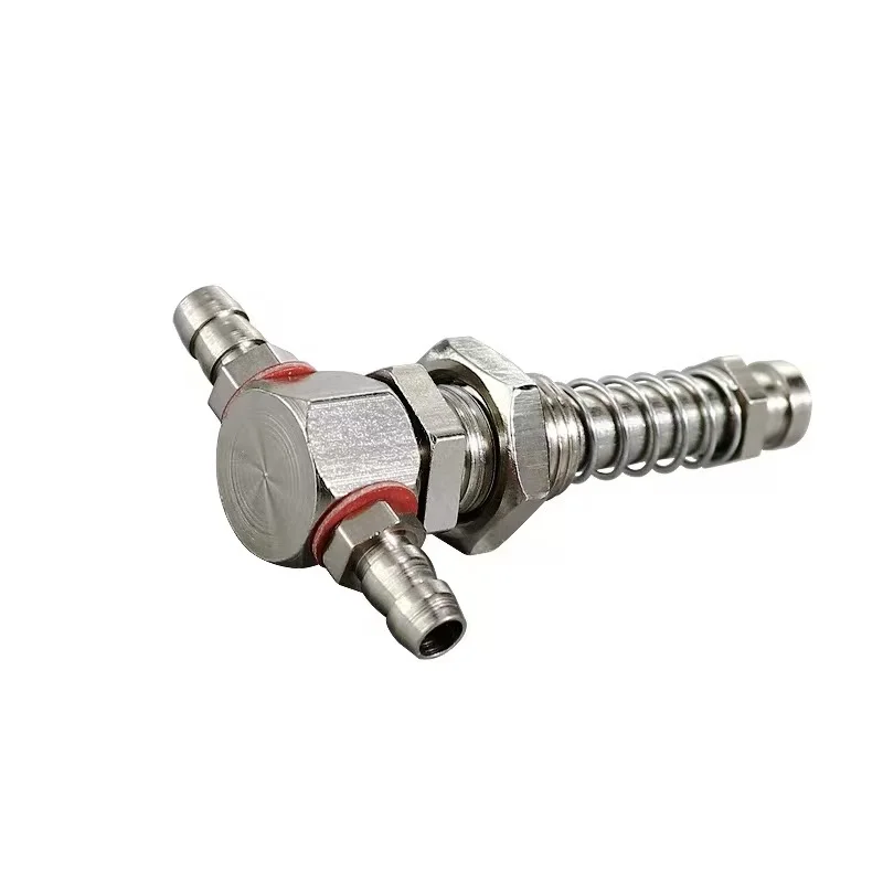 Pneumatic Vacuum Suction Cup Base Rotating Connecting Rod Two Sides Intake Sucker Bracket M10/M12 Mechanical Arm Accessories