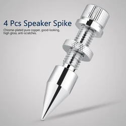speaker spike feet Speaker Spike Isolation Spikes Stand Foot HiFi Speaker Shockproof Cone Base Pads speaker spike pads