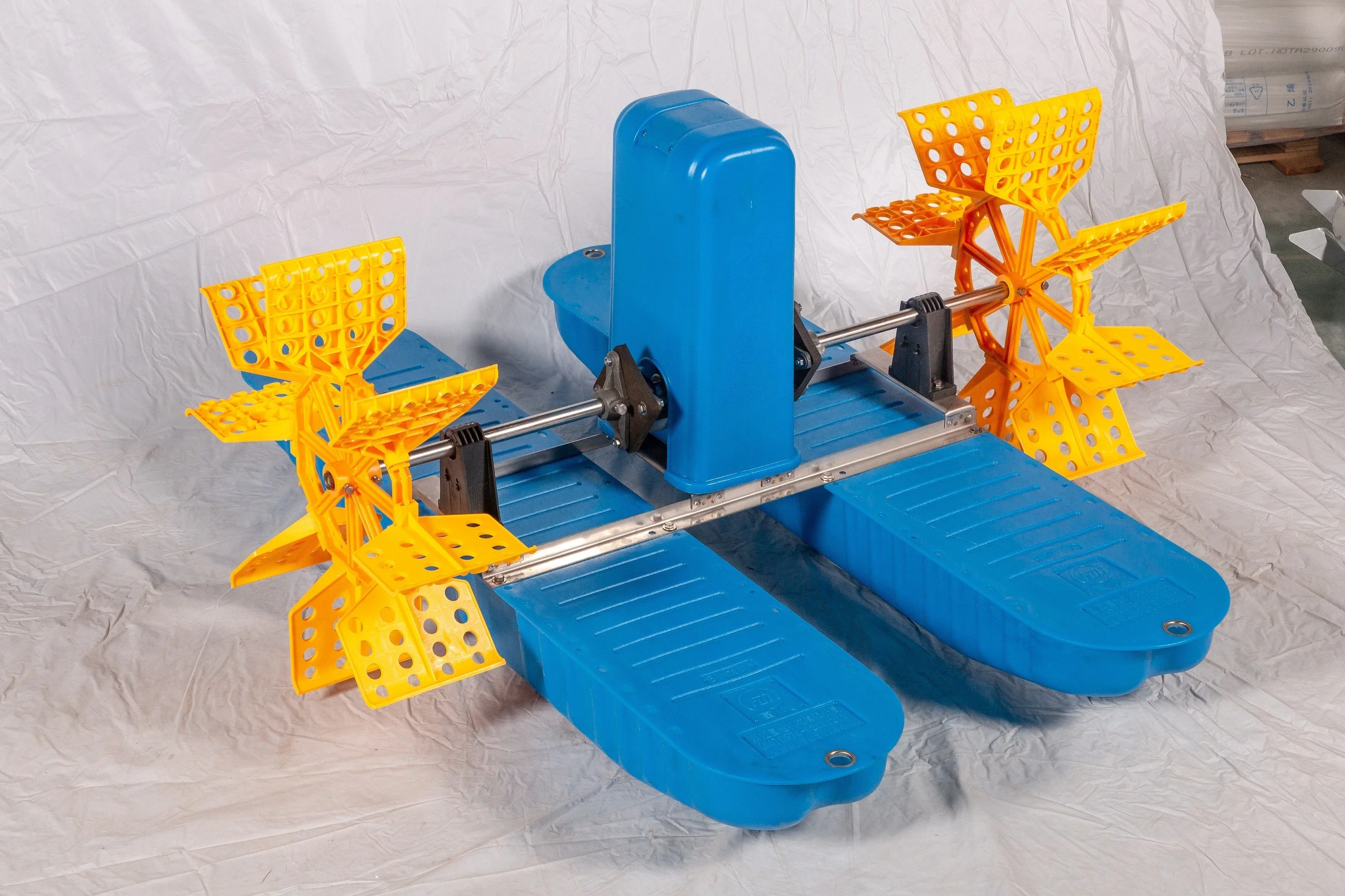 cross-border 2hp  Aquaculture 4 Impellers Paddle wheel Aerator Machine For Fish Shrimp Farming Pond Multifunction