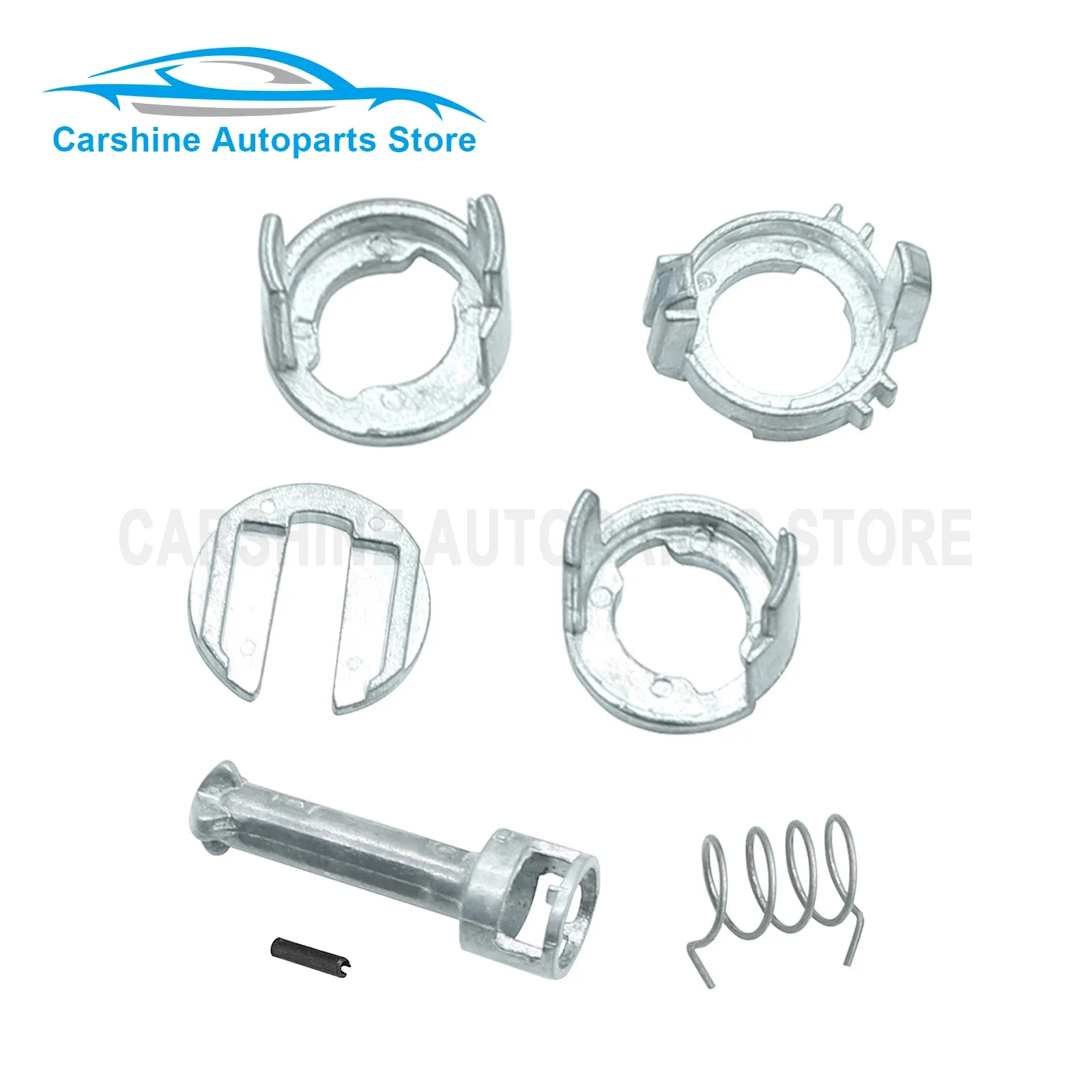 

5 Set Door Lock Barrel Cylinder Repair Kit For BMW 3 Series E46 Left / Right 1998 - 2005