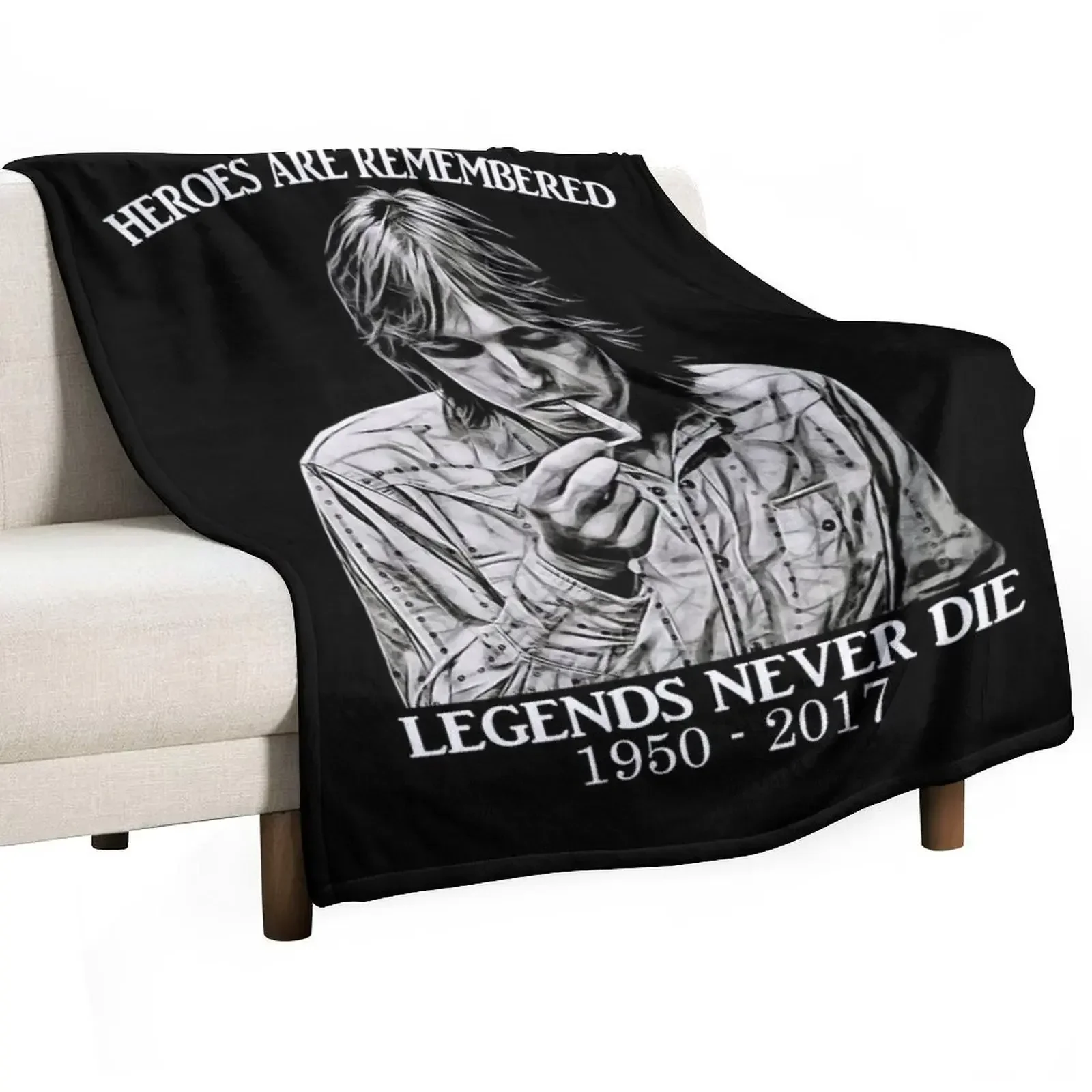 

Country Music Legends Never Die Throw Blanket Luxury Designer Warm Furry Blankets