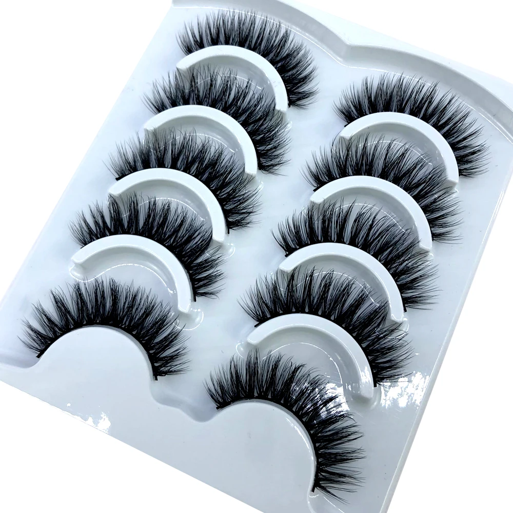 Baru 5/10 Pasang Bulu Mata Cer - Eyelash Extension For Asian Eyes ulasan dan harga