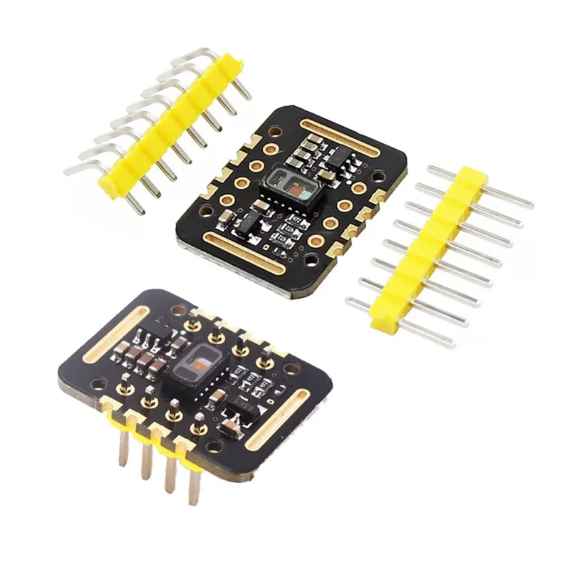 Black MAX30102 Heart Rate & Pulse Oximeter SpO2 Sensor Module I2C PPG for Wearable Health Trackers