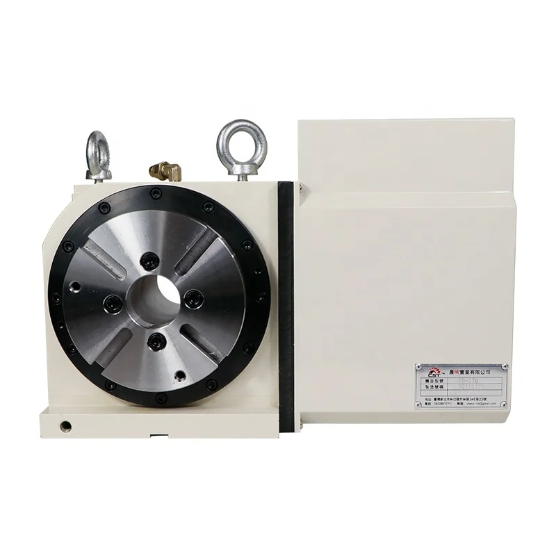 

4th 4 Axis Diameter 170mm High Precision Automatic Horizontal Indexing Cam Rotary Table For CNC Lathe