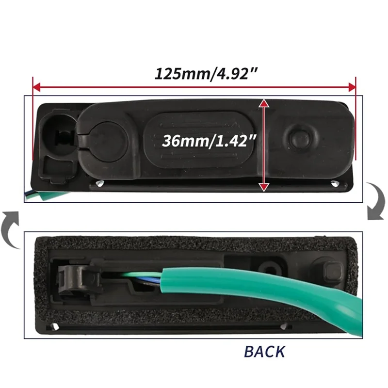

Car Rear Trunk Lid Lock Release Handle Tailgate Switch Button 5810A090 For Mitsubishi Outlander Sport ASX RVR 2011-2020 Parts
