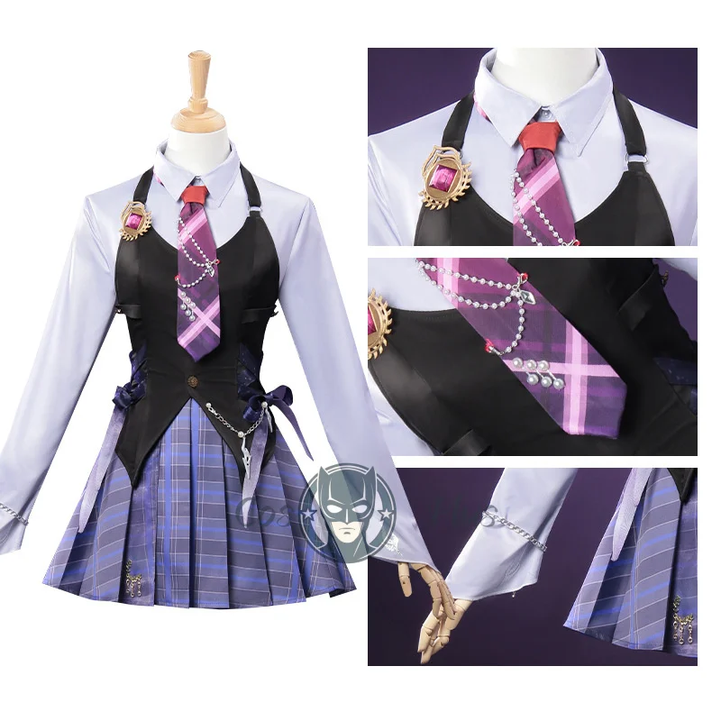 الجحيم: Bladepoint ‌   أزياء تاركا جي التأثيرية للهالوين الربيعية لفتيات المدارس اليابانية JK زي الهالوين كوس