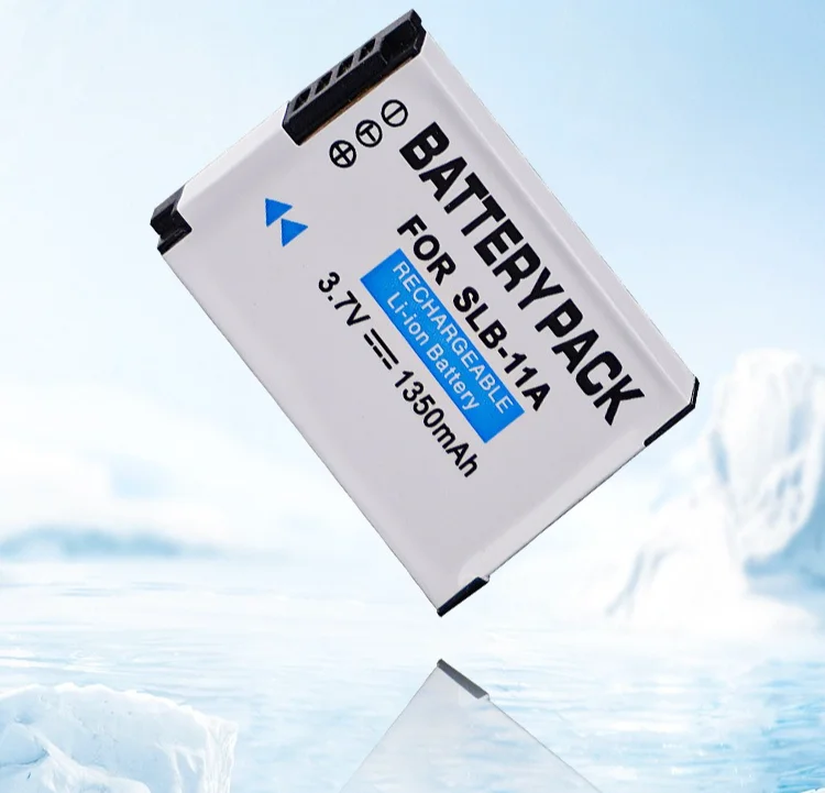 بطارية بديلة 1400 مللي أمبير SLB-10A/SLB-11A لأجهزة سامسونج وكاميرات JVC طاقة ليثيوم أيون متوافقة مع سلسلة Digimax/GR-D