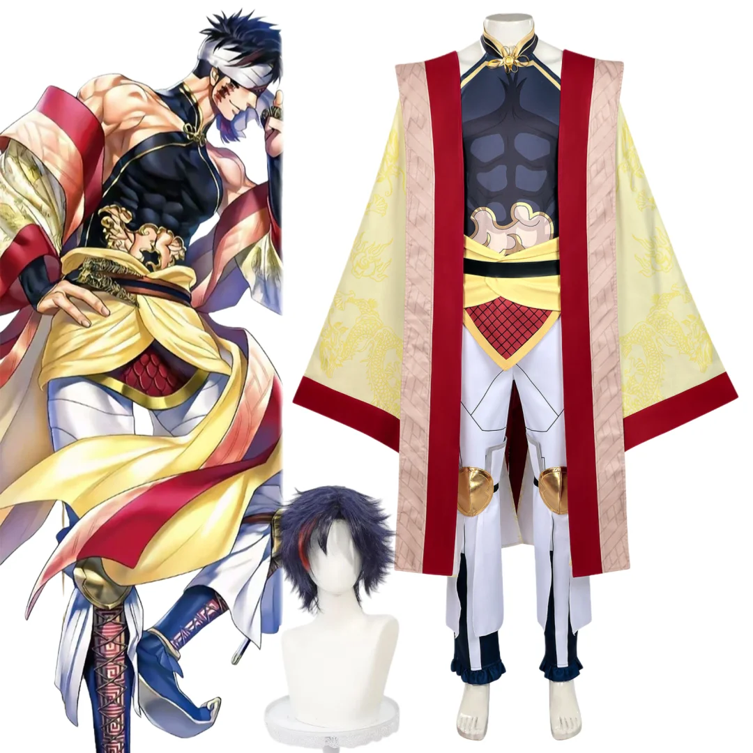 

Record of Ragnarok Buddha Cosplay costume Wig Halloween Christmas Role Playing Party