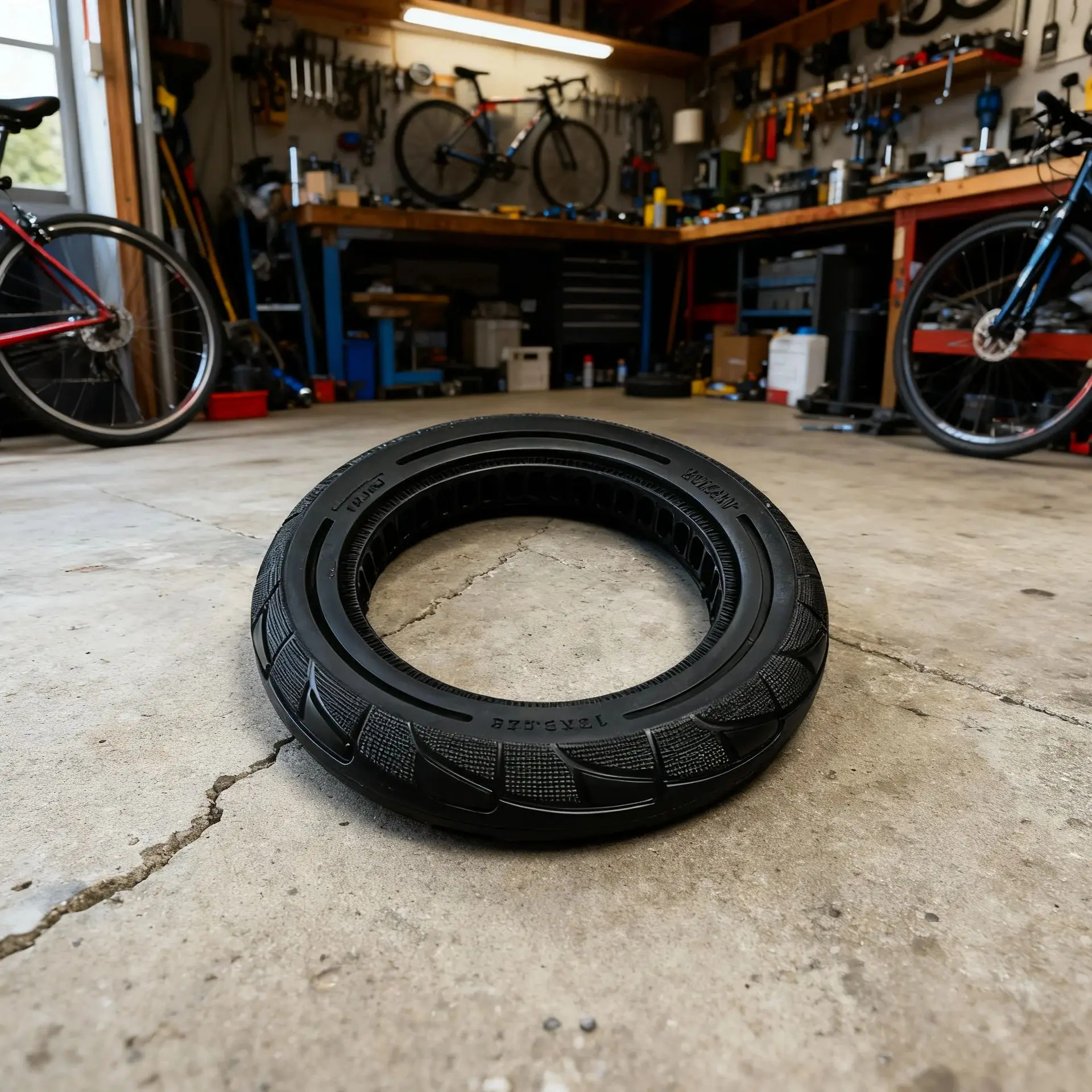 

12-дюймовая твердая шина 12x2,125 для электрического скутера/электрического велосипеда, сменная внедорожная шина, аксессуары для электронного скутера