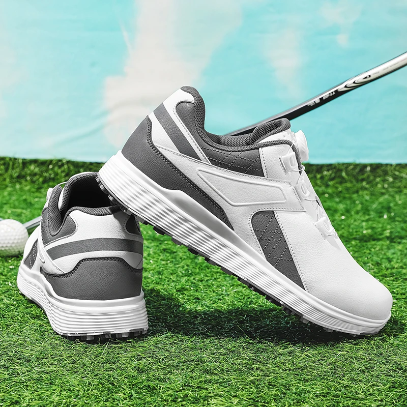 

Professional Men Golf Shoes Waterproof Male Breathable Sneakers for Golfers Golfing Gym Sneakers