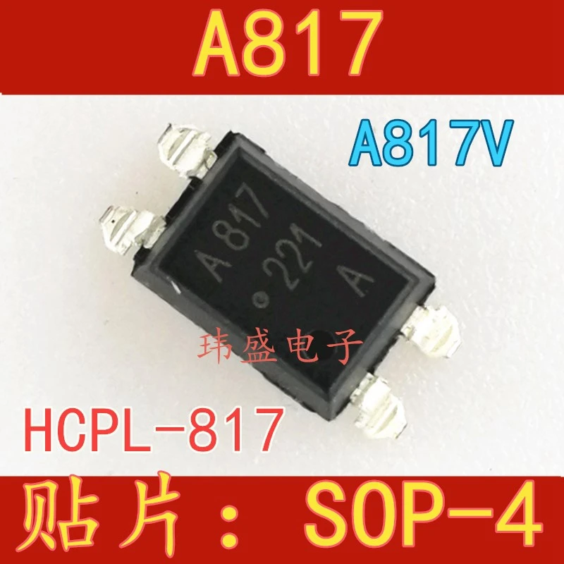 

HCPL-817-56BE A817V A817 SOP4