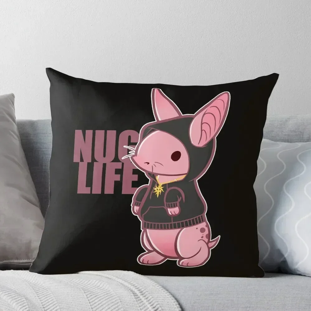 

Nug Life Throw Pillow Pillowcases Bed Cushions Sitting Cushion Christmas Pillow Covers pillow