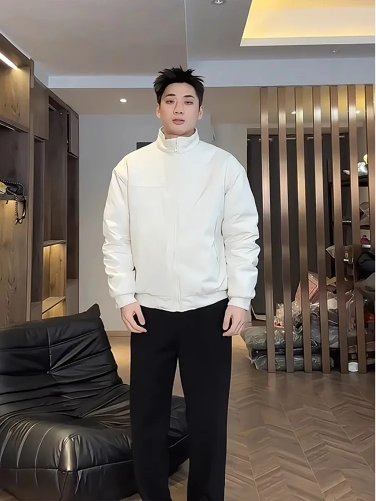 

American Sle Tee-Proof Flight Jaet Cotton Workwear for Men Thiened ort Baseball Sle Winter Outerwear Coat