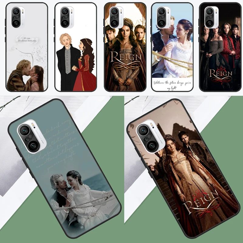 TV Series Frary Reign For POCO X5 X3 F5 Pro F4 X4 GT M5s C40 F3 Phone Case For Xiaomi 12T 11T Pro 12 13 Lite 12X