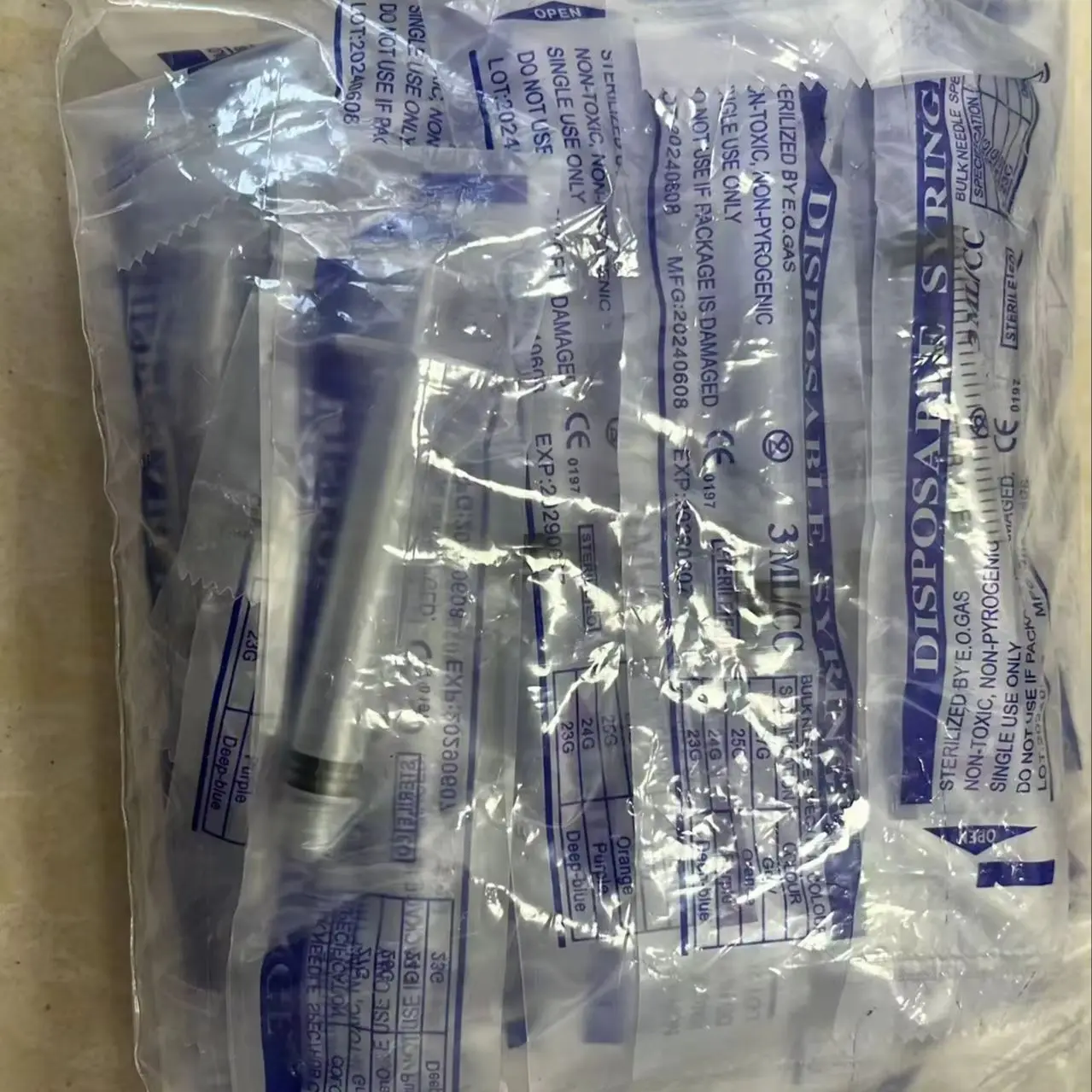 20-100pcs 1ML 3ML5ML 10ML30ML 60ML Plastic Luer Lock Syringe Measurement Perfume Rinsing Disposable Sampler Syringe Measurement