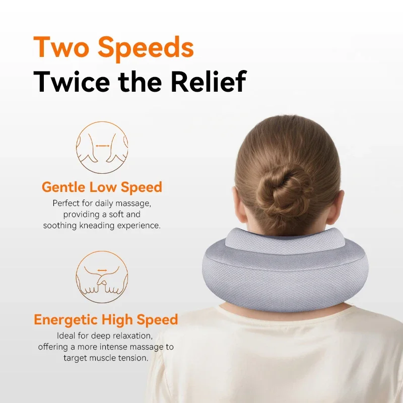المنتجات الشعبية وسادة ضغط الهواء الرقبة والكتف مدلك التدفئة الرقبة مدلك الكتف للسفر الشحن السريع #2