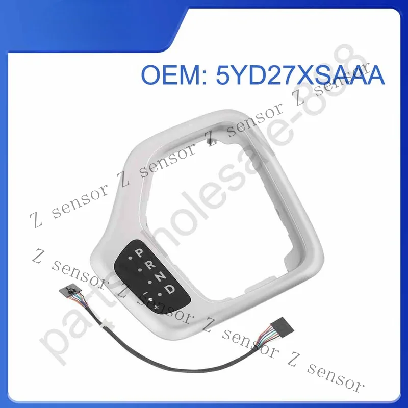Z+ New 5YD27XSAAA  Shifter Bezel with Harness Kit For Jeep Cherokee 2014-2018