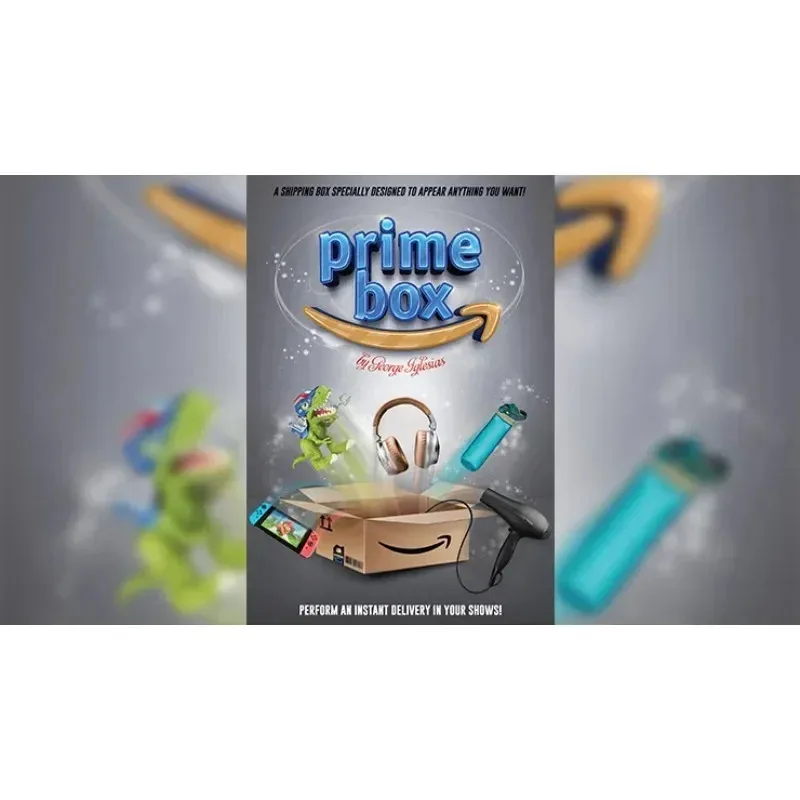 

PRIME BOX LARGE By George I Twister Magic Box Stage Magic Trick Mentalism Magia Magie Magicians Prop Illusion Gimmick