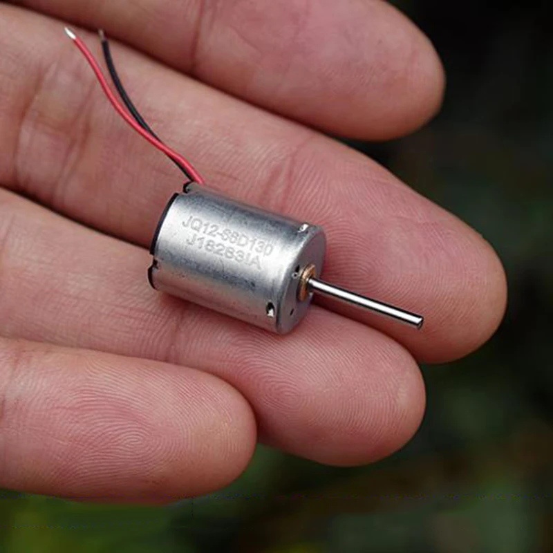 

Mini 12mmx15mm 6-Pole High-Torque Precious Metal Brush Motor - DC 6V 8500RPM Hobby Car Engine with Powerful Magnet