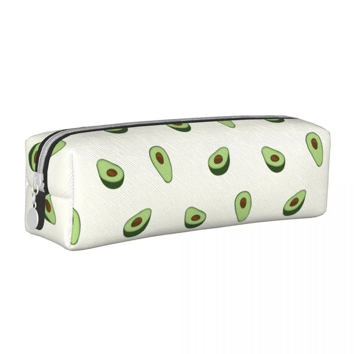 

Classic Avocado Vegan Pencil Cases Healthy Food Pencilcases Pen Box for Girls Boys Large Bags Students School Zipper Stationery