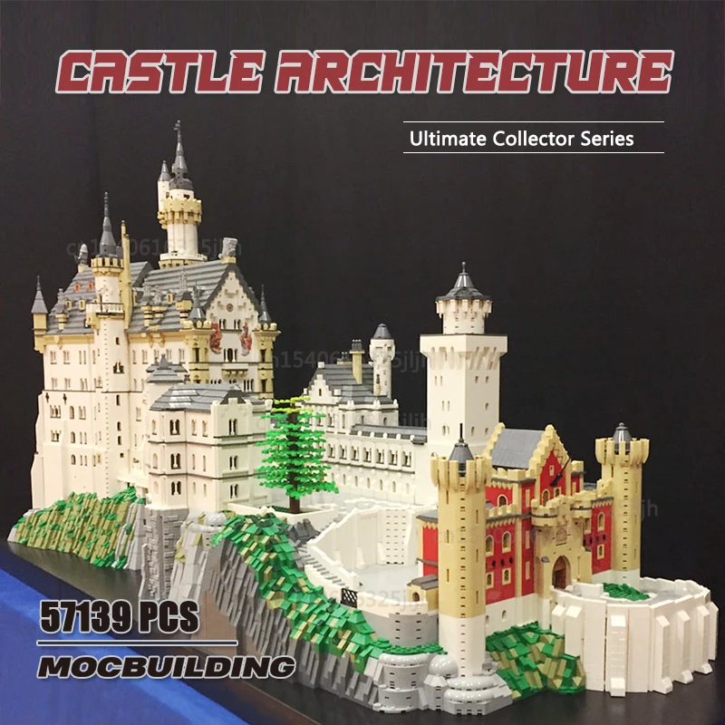 UCS Modular Building Castle Architecture Moc Building Blocks Technology Bricks DIY Assembly  Model Collection Toys Xmas Gifts