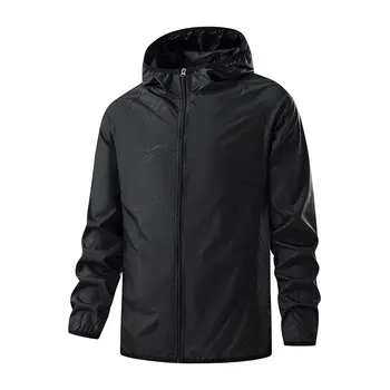 LNGXO Männer Frauen Wasserdichte Wanderjacken Sonnenschutz Windjacke Camping Klettern Outdoor Regenmantel Unisex Tragbare Kleidung