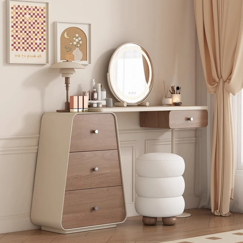 

Nordic Cream Style Makeup Vanities Bedroom Furniture Dressing Table Makeup Vanity Toiletries Makeup Desk Dresser Tables Vanitie