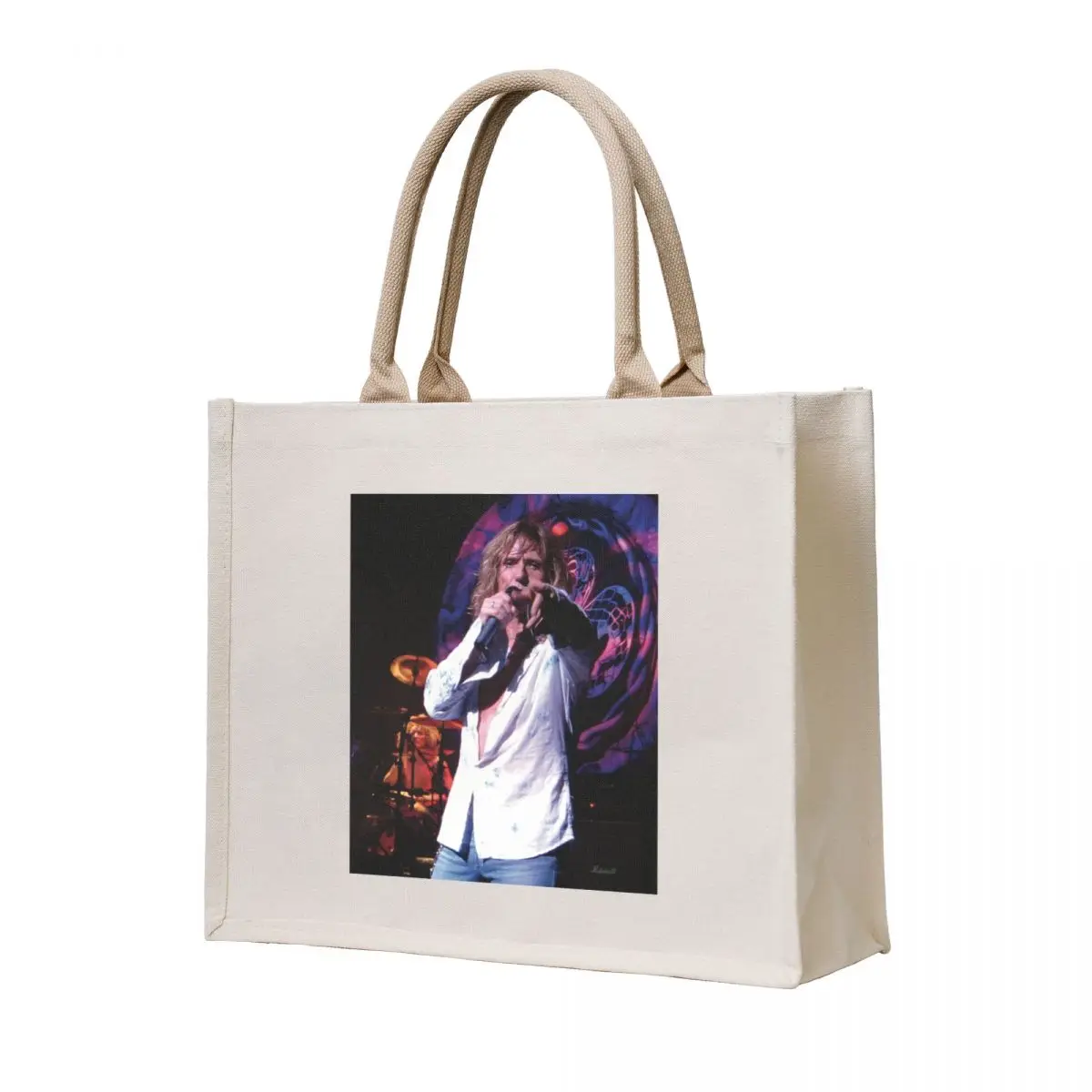 

WHITESNAKE- David Coverdale - Live in Newport Centre Tote Bag reusable shopping bag tote bag men's Canvas stote eco pack