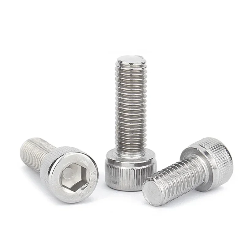 Thread Hex Hexagon Socket Screw Reverse Thread Cup Head  Bolts 316 Stainless Steel M2 M2.5 M3 M4 M5 M6 M8 M10 M12 2~30Pcs