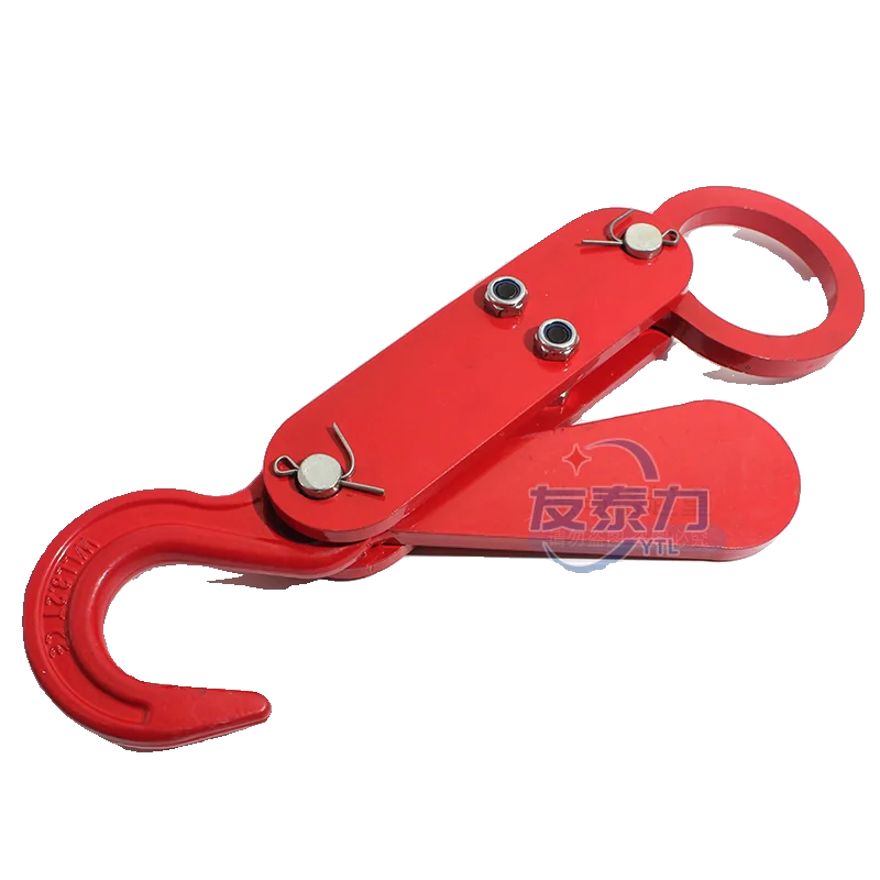 Automatic detachment hook Lifting hook, automatic hook picking for ton bags, driving crane hook, automatic unloading crane