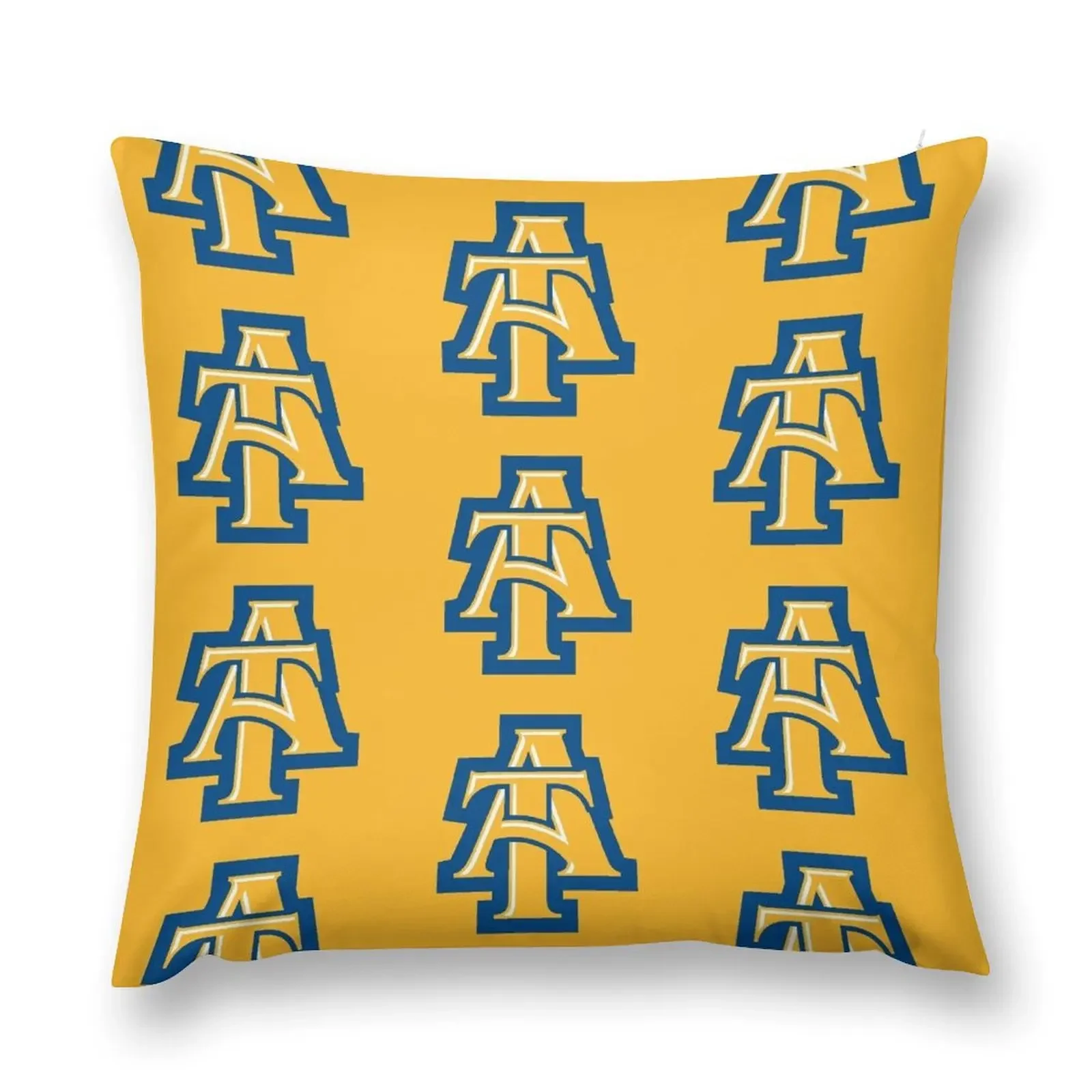 The A&T Aggies Team Throw Pillow Decorative Sofa Cushion Throw Pillow Covers New year Decorative Cushion Cover pillow