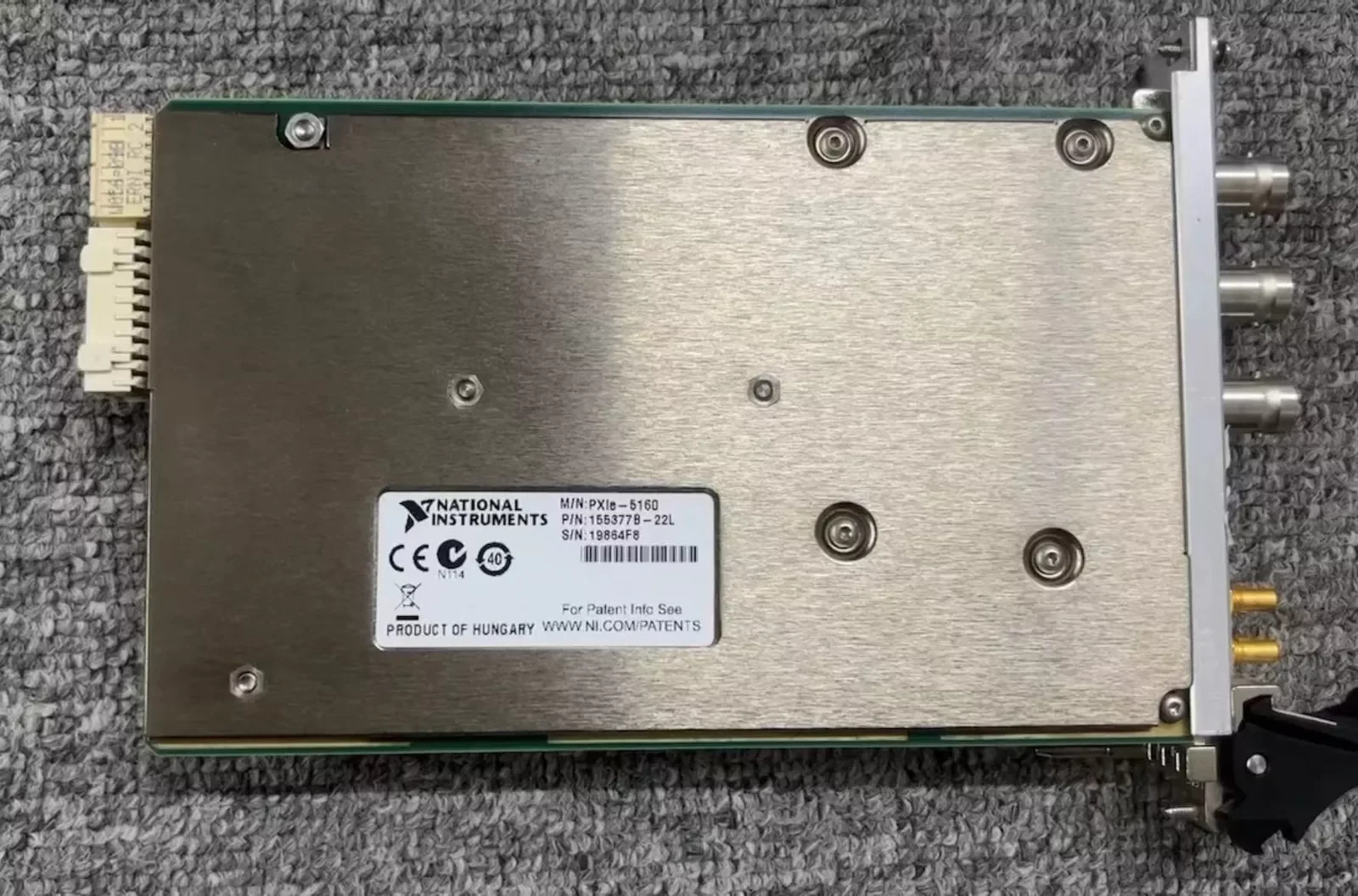 National Instruments NI PXIe-5160 500 MHz 2.5 GS/s 10-Bit PXI Oscilloscope Tested completed