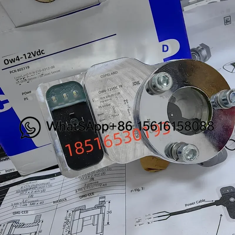 Original Copeland Emerson Electronic Oil Level Balancer OW4 12VDC Compressor Accessories Replacement Parts for Refrigeration