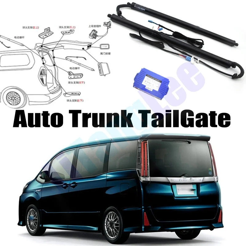 Car Power Trunk Lift For TOYOTA Voxy R80 2014~2021 Electric Hatch Tailgate Tail Gate Strut Auto Rear Door Actuator