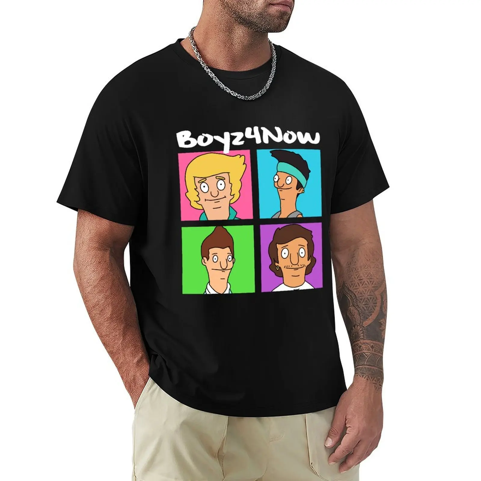 

Boyz 4 Now T-Shirt Funny t-shirt basketball graphic tees T-shirts oversize funny gifts heavy weight t shirts for men