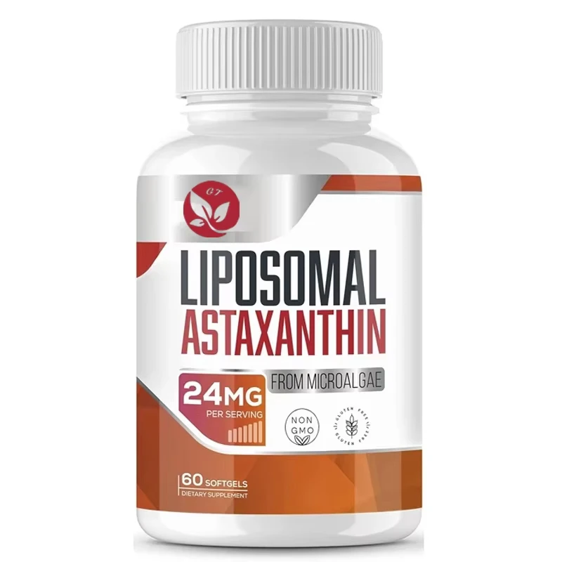 

Liposomal Astaxanthin Supplement 24mg, Maximum Absorption, Antioxidant Than Vitamin C, Non Gmo, Gluten Free